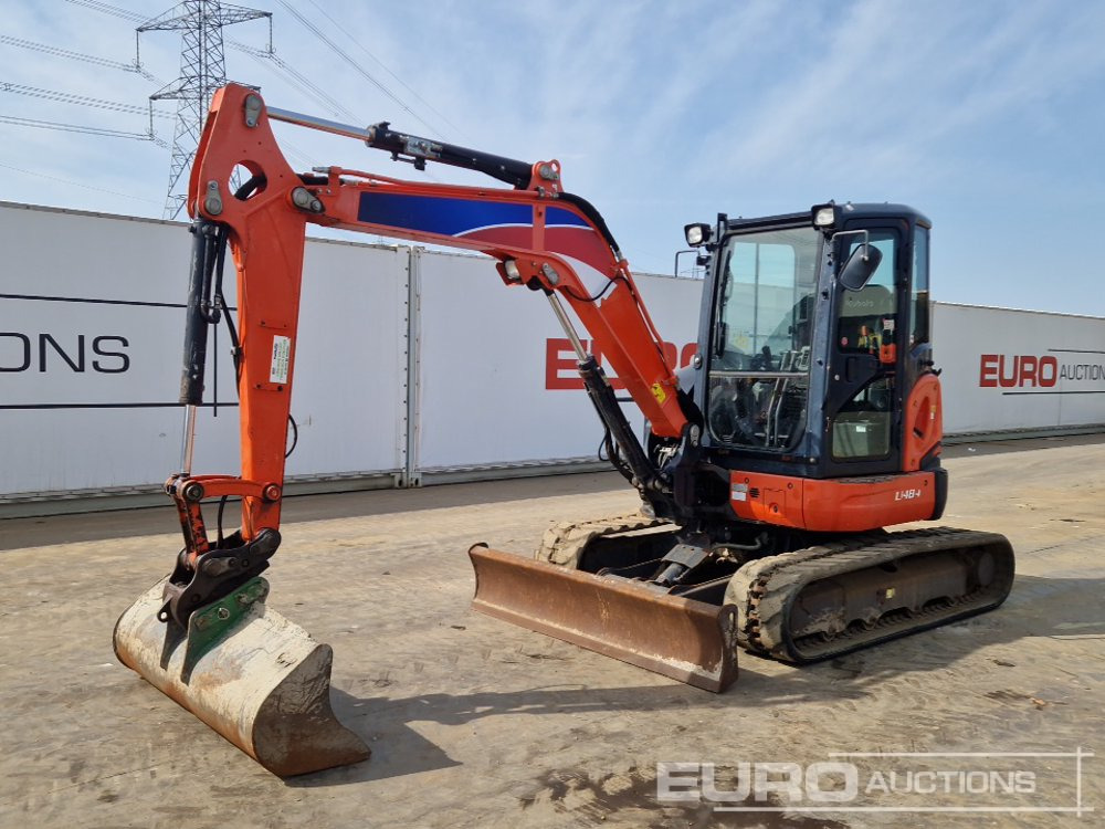 2017 Kubota U48-4 - Mini pelle: photos 1 2017 Kubota U48-4 - Mini pelle: photos 1