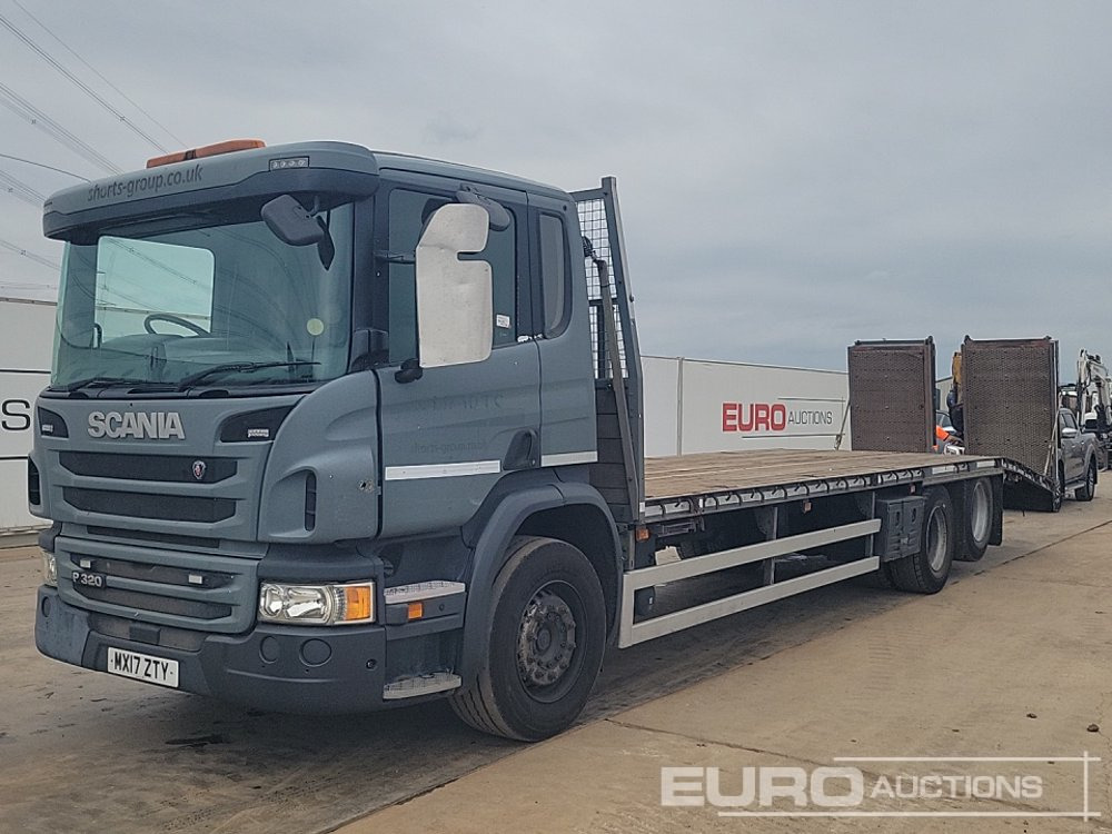 2017 Scania P320 - Camion plateau: photos 1 2017 Scania P320 - Camion plateau: photos 1