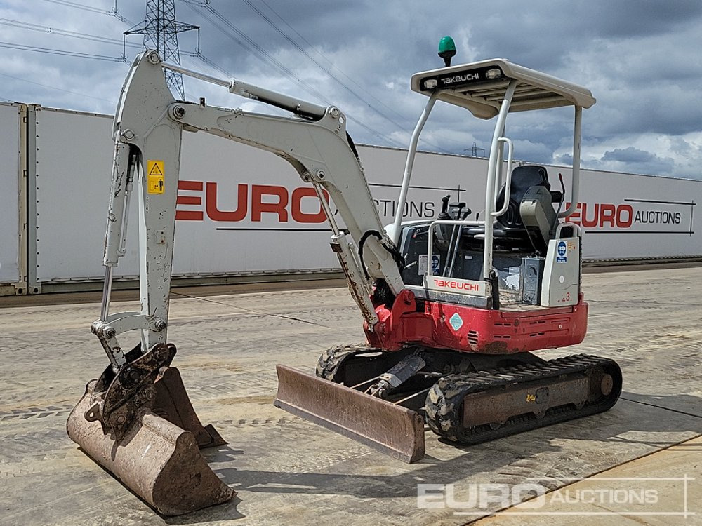 2017 Takeuchi TB23R - Mini pelle: photos 1 2017 Takeuchi TB23R - Mini pelle: photos 1