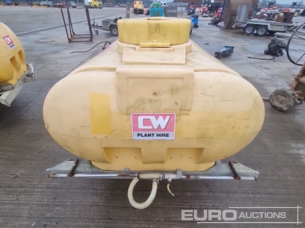 2017 Trailer Engineering Single Axle Plastic Water Bowser - Cuve de stockage: photos 4 2017 Trailer Engineering Single Axle Plastic Water Bowser - Cuve de stockage: photos 4