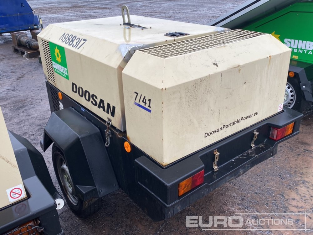 2018 Doosan 741 - Compresseur d'air: photos 2 2018 Doosan 741 - Compresseur d'air: photos 2