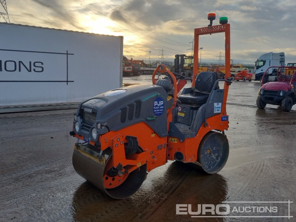 2018 Hamm HD8VV - Compacteur: photos 1 2018 Hamm HD8VV - Compacteur: photos 1