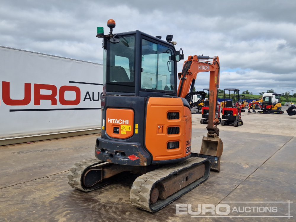 2018 Hitachi ZX33U-5A CLR - Mini pelle: photos 5 2018 Hitachi ZX33U-5A CLR - Mini pelle: photos 5