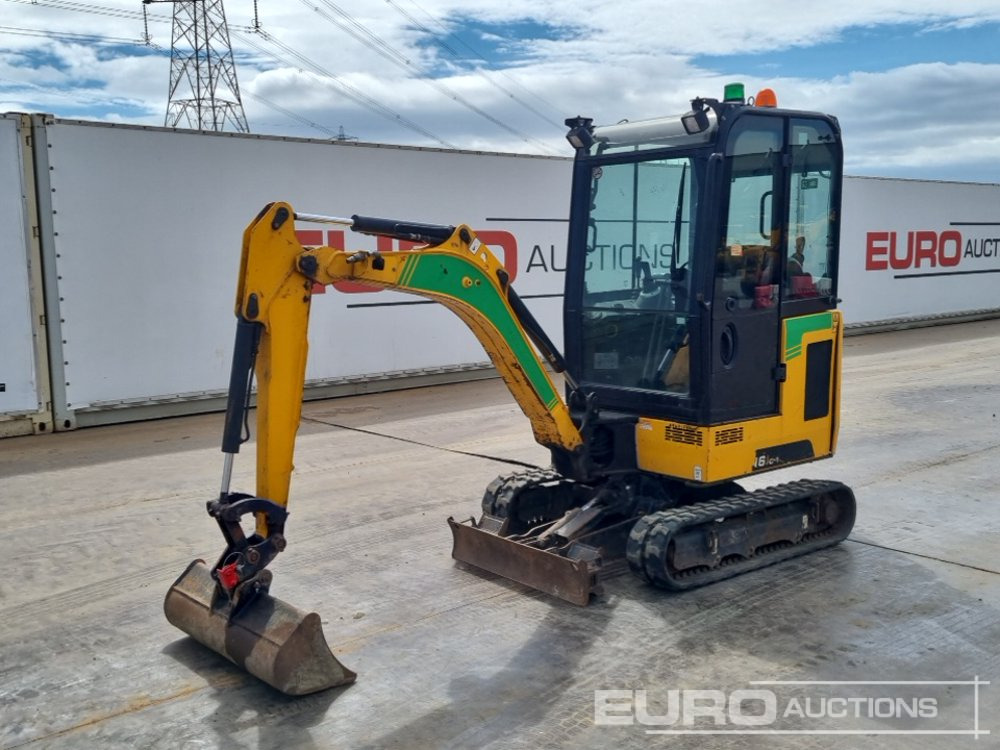 2018 JCB 16C-1 - Mini pelle: photos 1 2018 JCB 16C-1 - Mini pelle: photos 1
