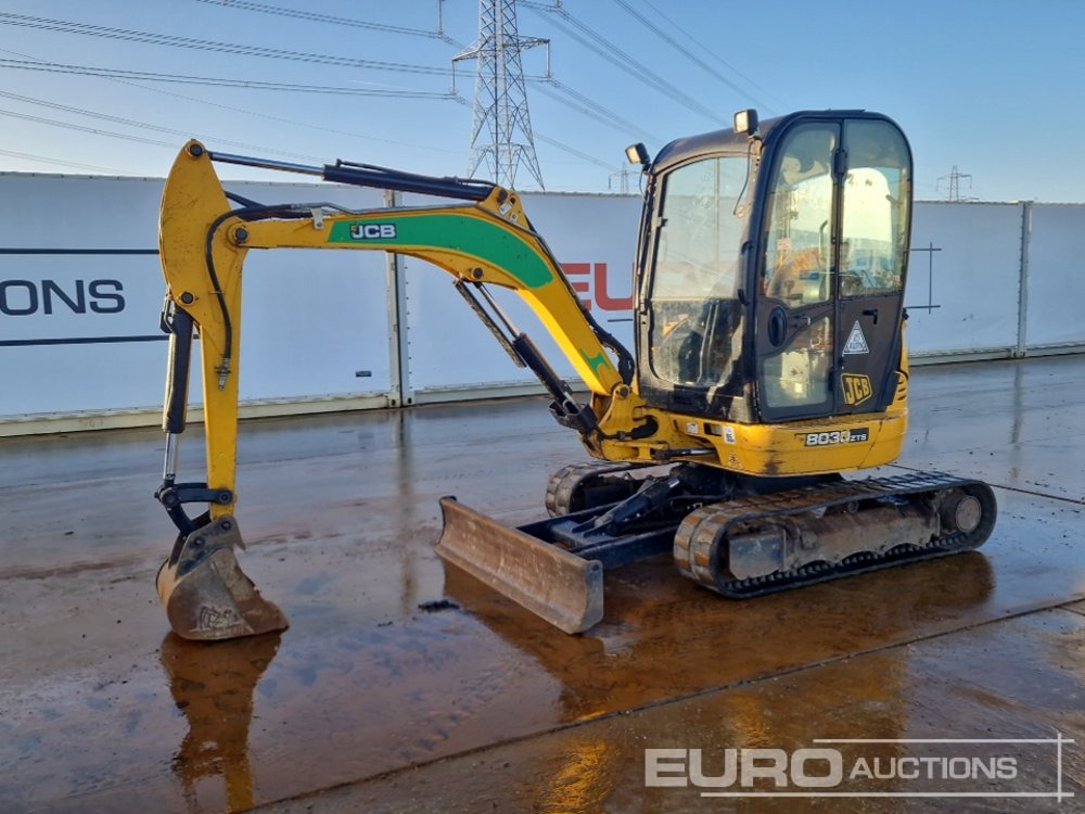 2018 JCB 8030ZTS - Mini pelle: photos 1 2018 JCB 8030ZTS - Mini pelle: photos 1