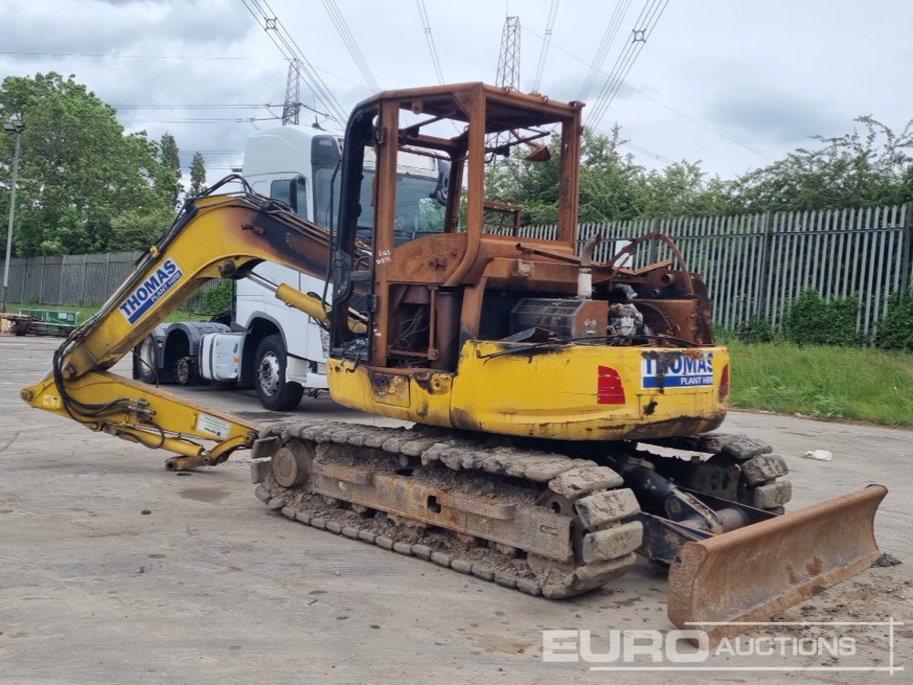 2018 Komatsu PC80MR-5 - Mini pelle: photos 3 2018 Komatsu PC80MR-5 - Mini pelle: photos 3