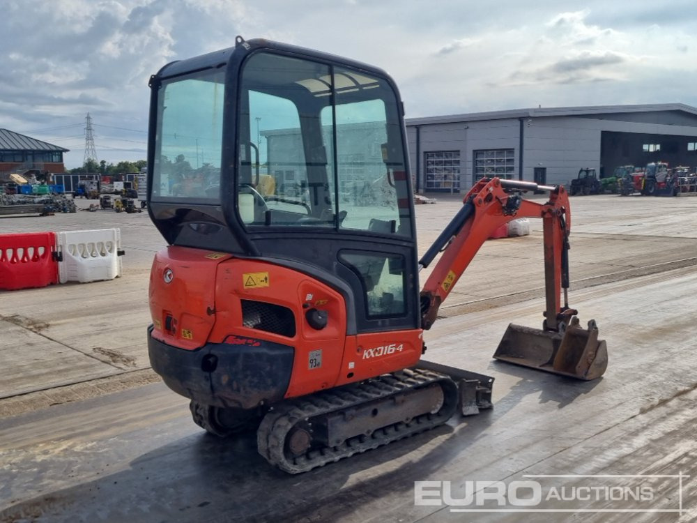 2018 Kubota KX016-4 - Mini pelle: photos 5 2018 Kubota KX016-4 - Mini pelle: photos 5