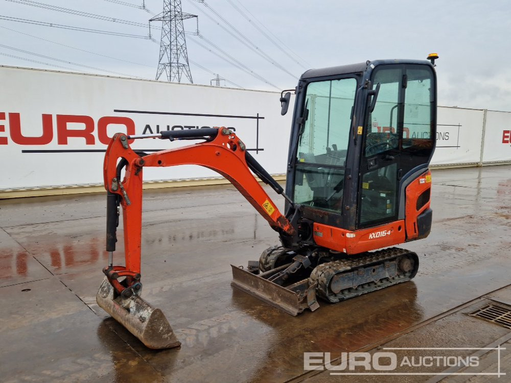 2018 Kubota KX016-4 - Mini pelle: photos 1 2018 Kubota KX016-4 - Mini pelle: photos 1