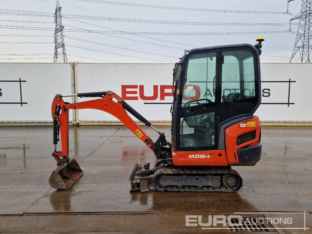 2018 Kubota KX016-4 - Mini pelle: photos 2 2018 Kubota KX016-4 - Mini pelle: photos 2
