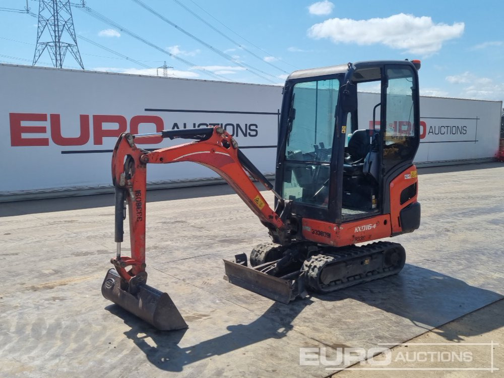 2018 Kubota KX016-4 - Mini pelle: photos 1 2018 Kubota KX016-4 - Mini pelle: photos 1