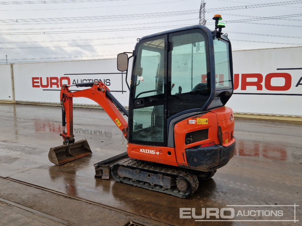2018 Kubota KX016-4 - Mini pelle: photos 3 2018 Kubota KX016-4 - Mini pelle: photos 3