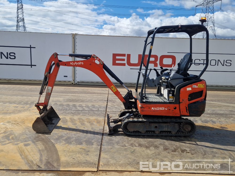 2018 Kubota KX018-4 - Mini pelle: photos 2 2018 Kubota KX018-4 - Mini pelle: photos 2