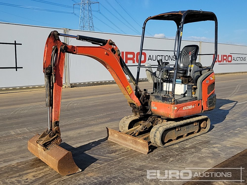 2018 Kubota KX018-4 - Mini pelle: photos 1 2018 Kubota KX018-4 - Mini pelle: photos 1