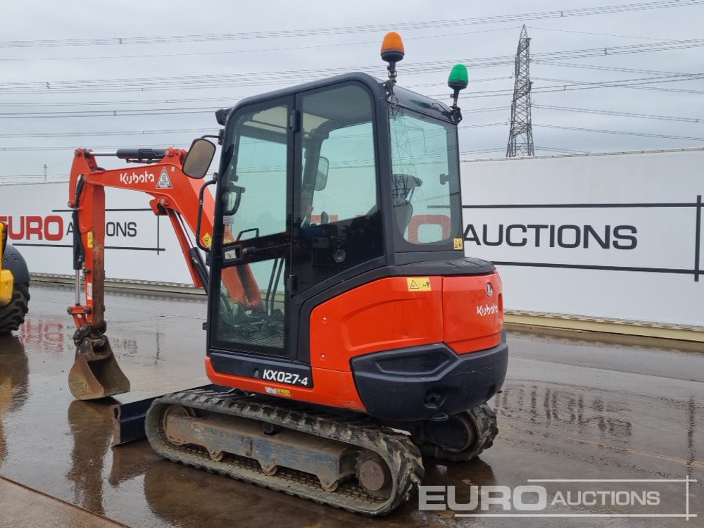2018 Kubota KX027-4 - Mini pelle: photos 3 2018 Kubota KX027-4 - Mini pelle: photos 3