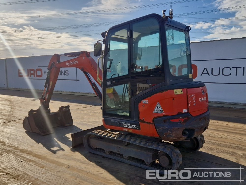 2018 Kubota KX027-4 - Mini pelle: photos 3 2018 Kubota KX027-4 - Mini pelle: photos 3