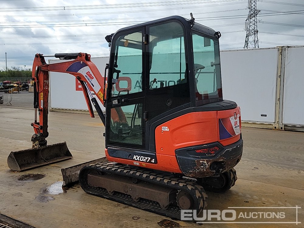 2018 Kubota KX027-4 - Mini pelle: photos 3 2018 Kubota KX027-4 - Mini pelle: photos 3