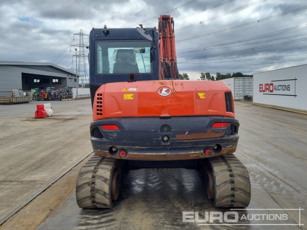 2018 Kubota KX080-4A - Mini pelle: photos 4 2018 Kubota KX080-4A - Mini pelle: photos 4