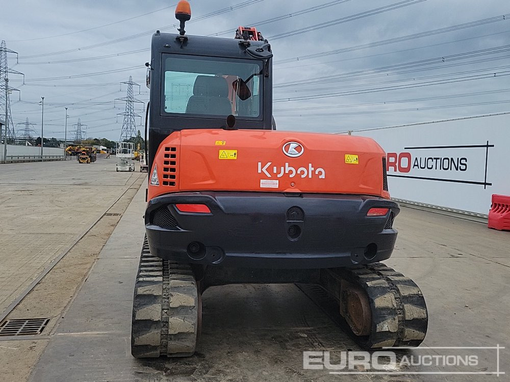 2018 Kubota KX080-4A - Mini pelle: photos 4 2018 Kubota KX080-4A - Mini pelle: photos 4