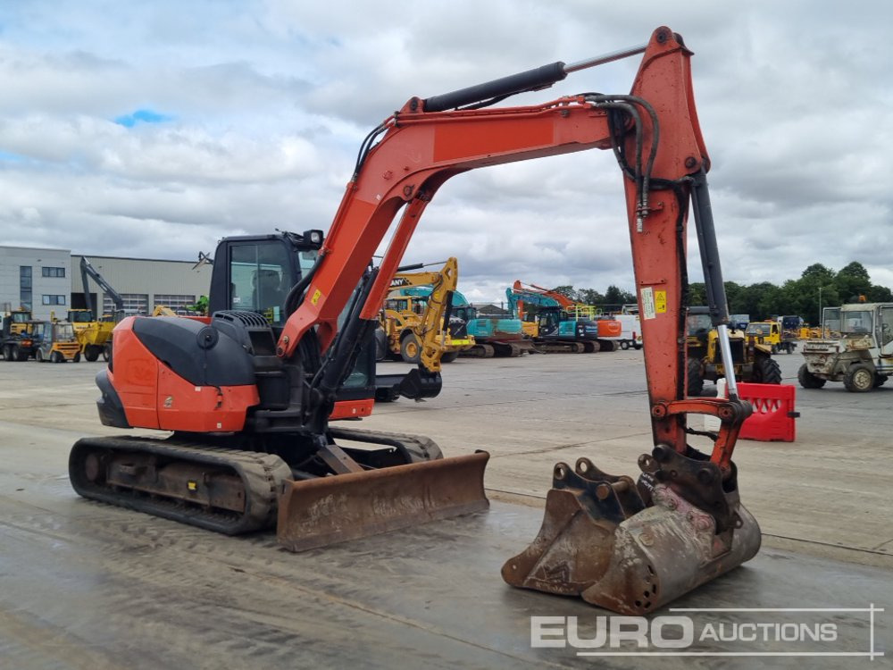 Mini pelle 2018 Kubota KX080-4A: photos 7