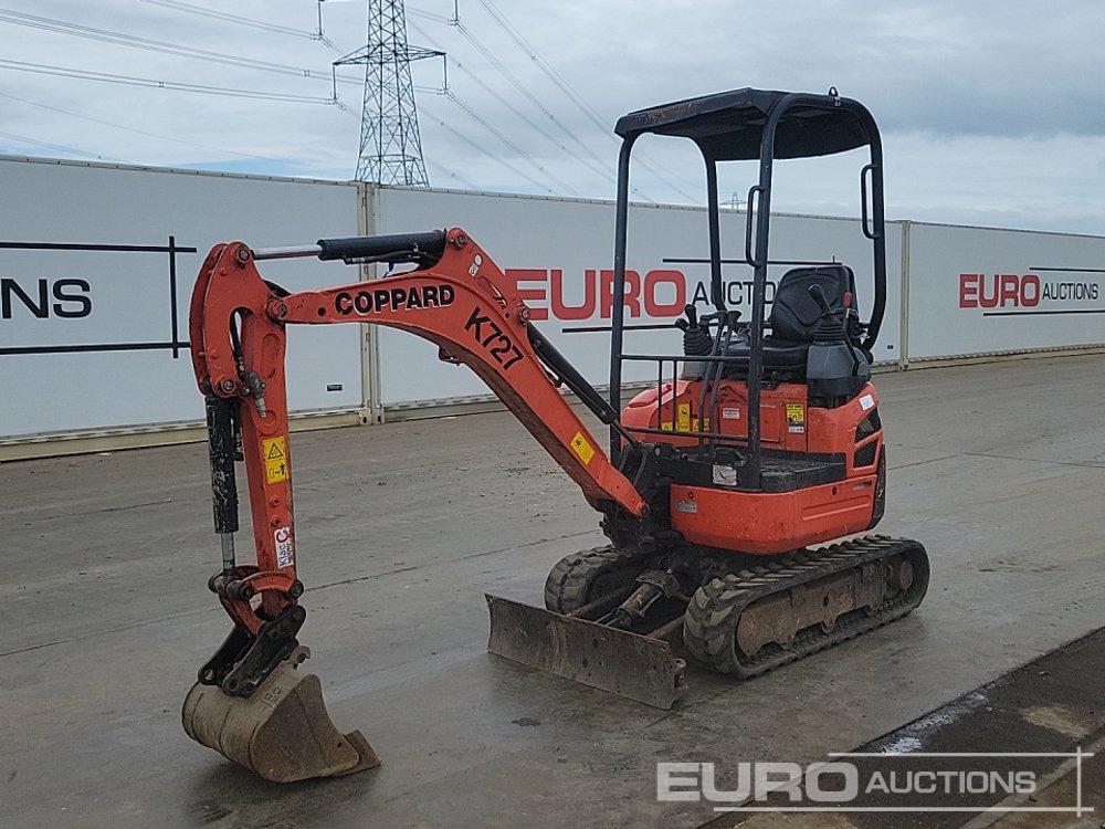 2018 Kubota U17-3A - Mini pelle: photos 1 2018 Kubota U17-3A - Mini pelle: photos 1