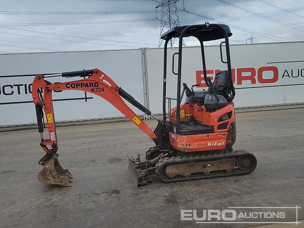 2018 Kubota U17-3A - Mini pelle: photos 2 2018 Kubota U17-3A - Mini pelle: photos 2