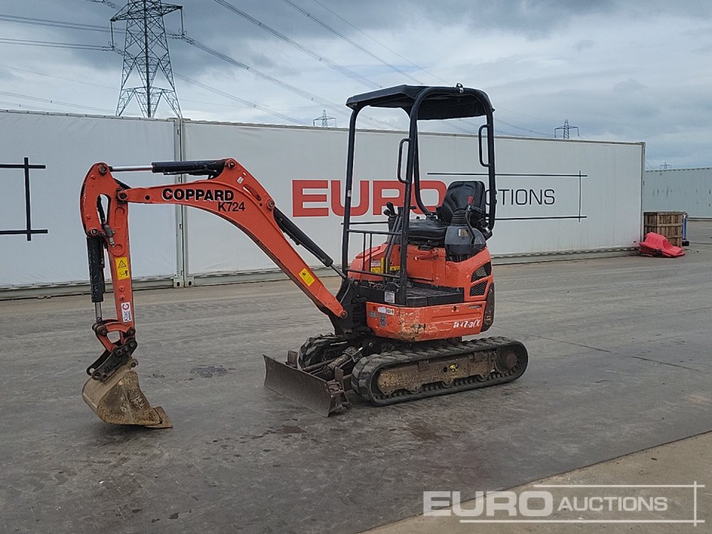 2018 Kubota U17-3A - Mini pelle: photos 1 2018 Kubota U17-3A - Mini pelle: photos 1