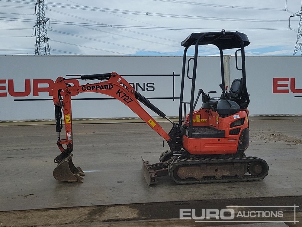 2018 Kubota U17-3A - Mini pelle: photos 2 2018 Kubota U17-3A - Mini pelle: photos 2