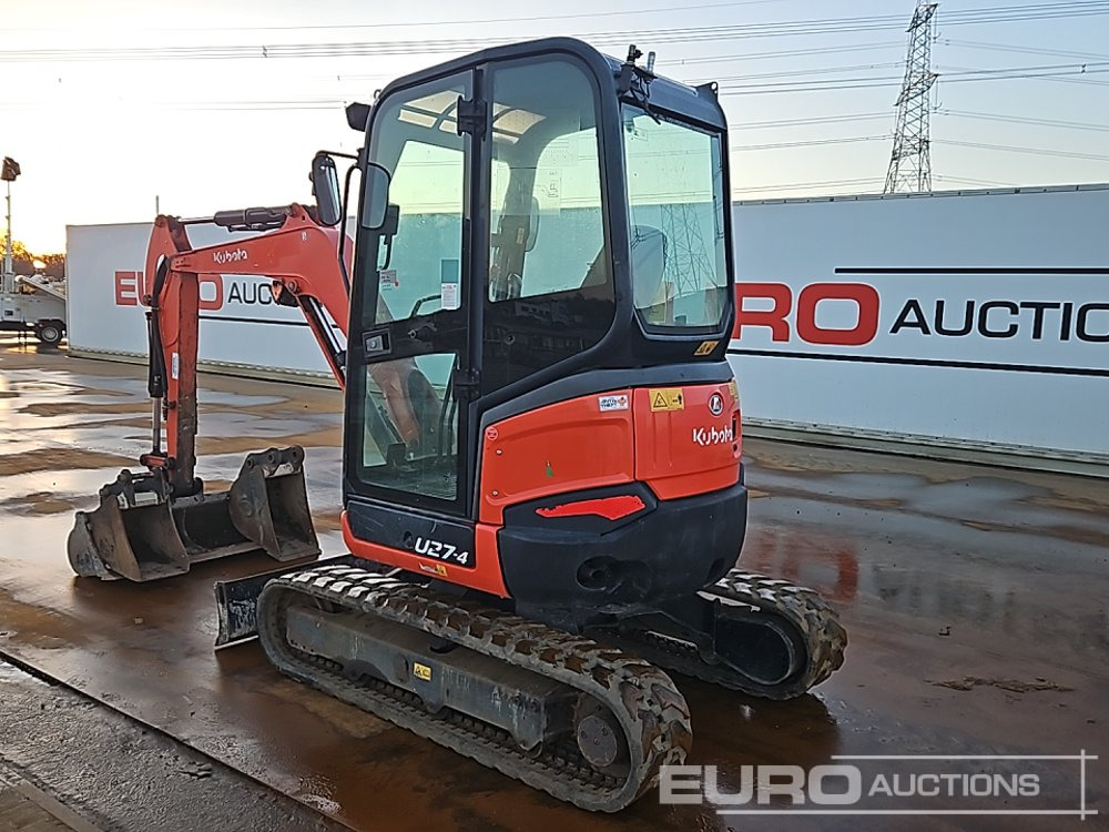 2018 Kubota U27-4 - Mini pelle: photos 3 2018 Kubota U27-4 - Mini pelle: photos 3