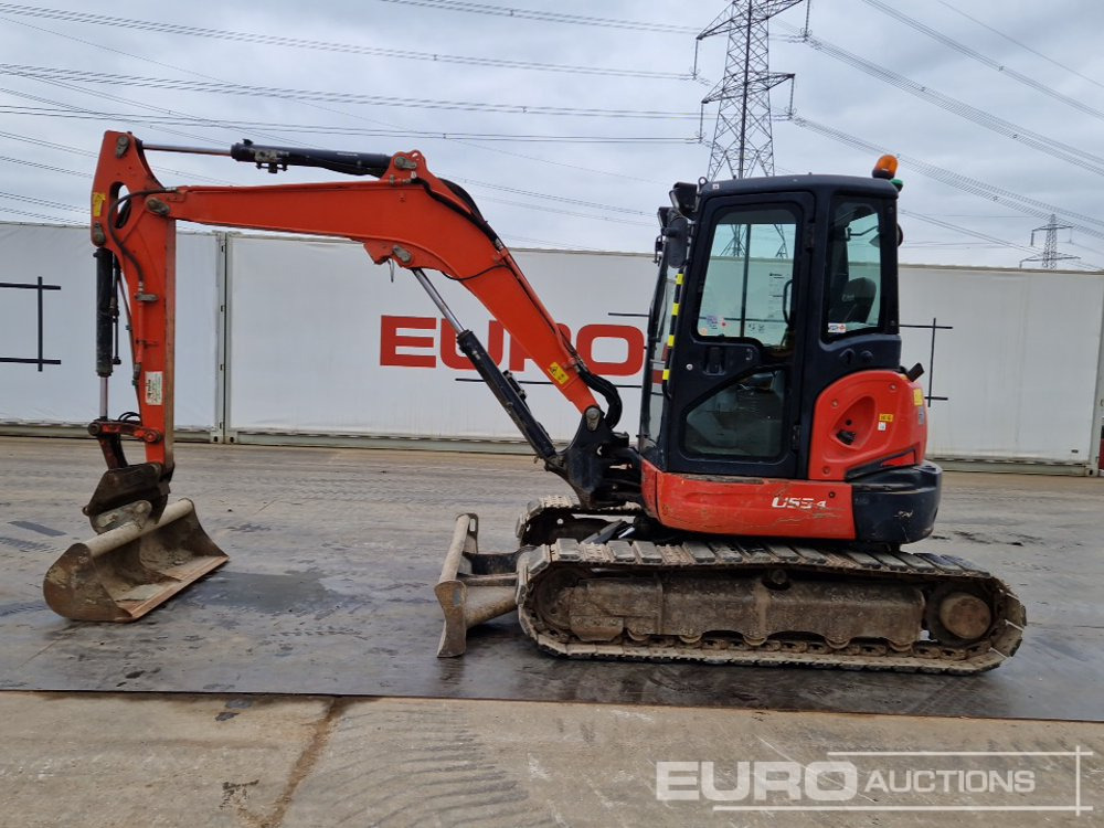 2018 Kubota U55-4 - Mini pelle: photos 2 2018 Kubota U55-4 - Mini pelle: photos 2