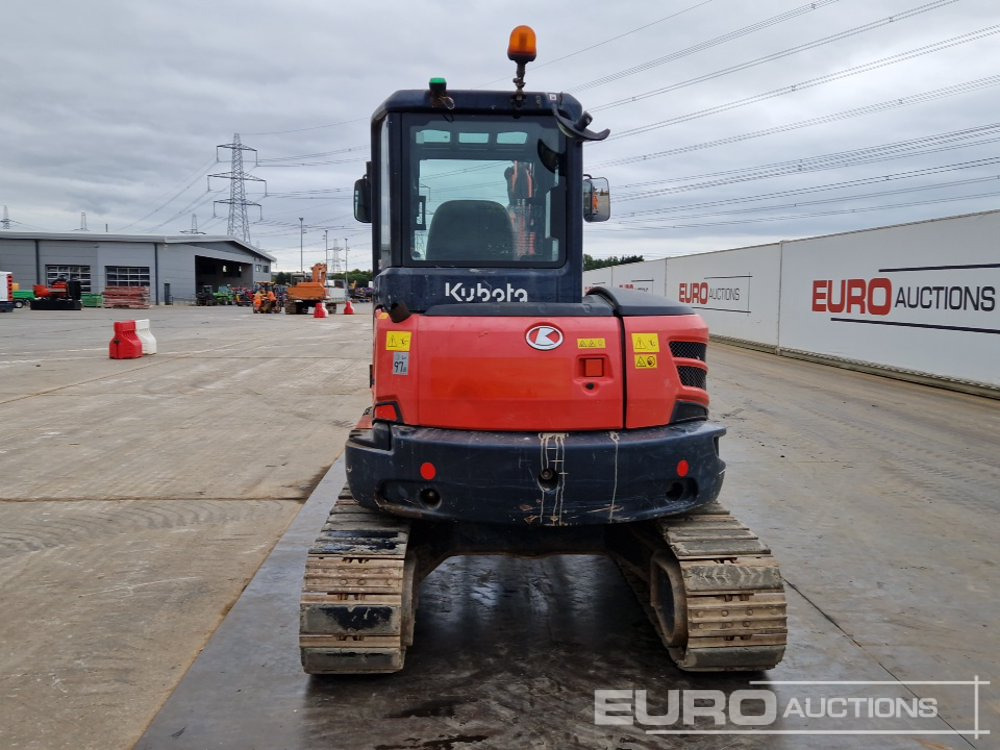 2018 Kubota U55-4 - Mini pelle: photos 4 2018 Kubota U55-4 - Mini pelle: photos 4
