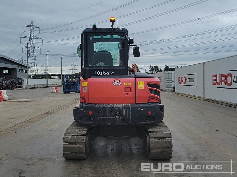 2018 Kubota U55-4 - Mini pelle: photos 4 2018 Kubota U55-4 - Mini pelle: photos 4