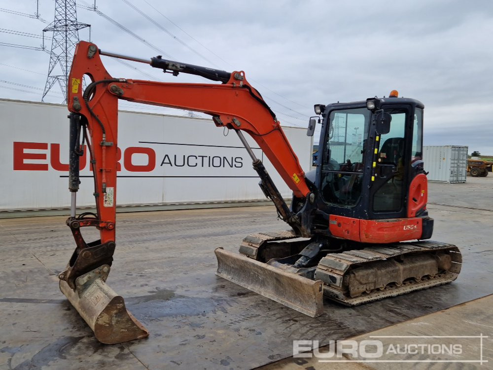 2018 Kubota U55-4 - Mini pelle: photos 1 2018 Kubota U55-4 - Mini pelle: photos 1