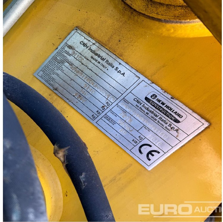 Tractopelle 2018 New Holland B110C: photos 12