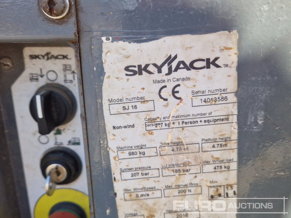 Nacelle 2018 SkyJack SJ16: photos 19
