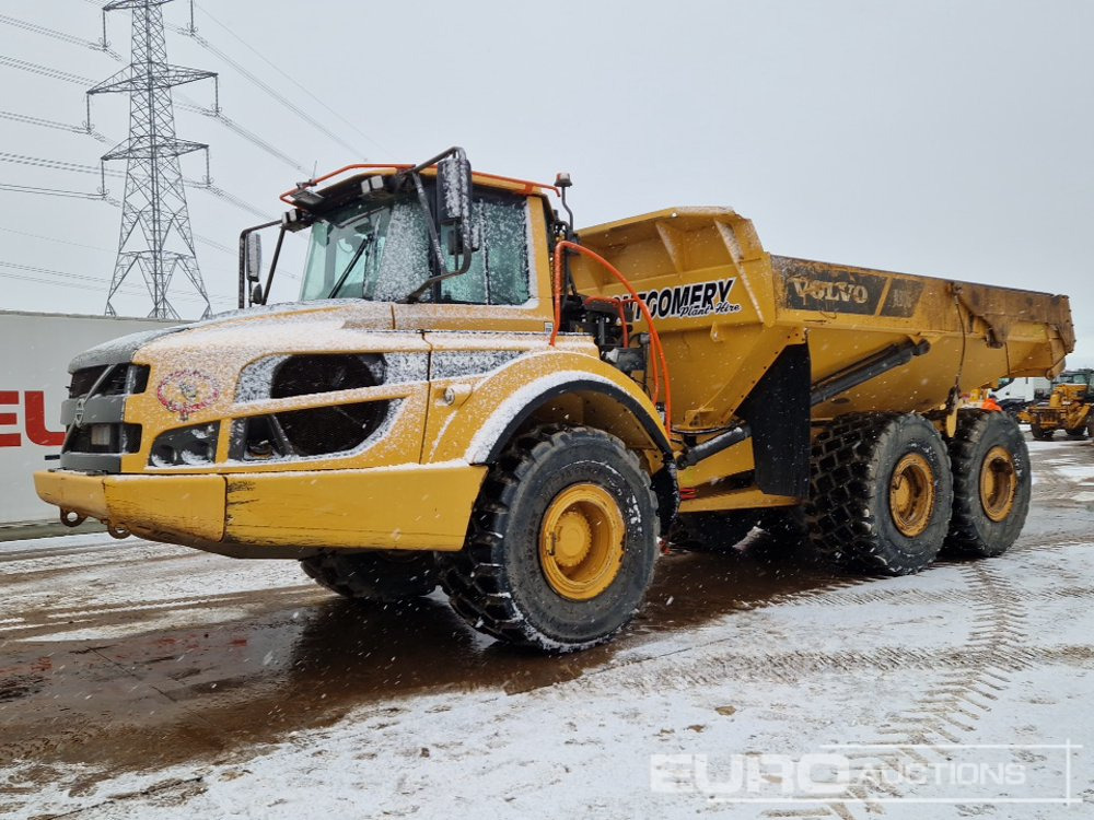 2018 Volvo A30G - Tombereau articulé: photos 1 2018 Volvo A30G - Tombereau articulé: photos 1