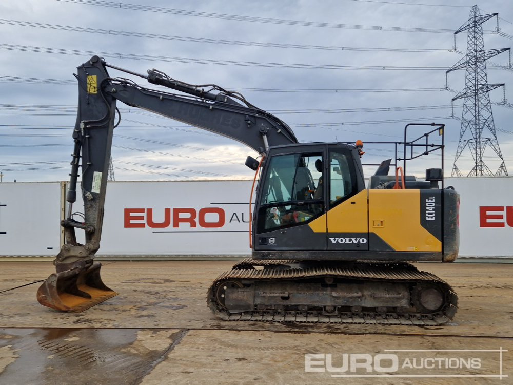 2018 Volvo EC140EL - Pelle sur chenille: photos 2 2018 Volvo EC140EL - Pelle sur chenille: photos 2