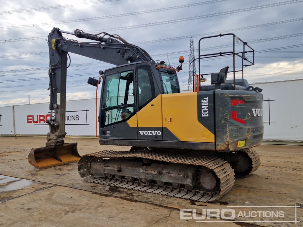 2018 Volvo EC140EL - Pelle sur chenille: photos 3 2018 Volvo EC140EL - Pelle sur chenille: photos 3