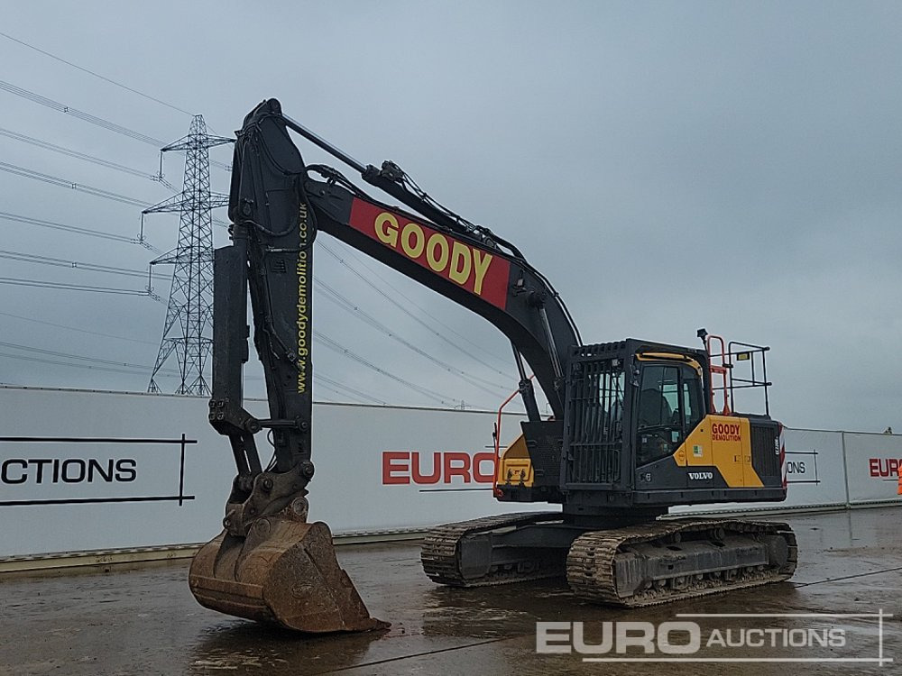 2018 Volvo EC220EL - Pelle sur chenille: photos 1 2018 Volvo EC220EL - Pelle sur chenille: photos 1