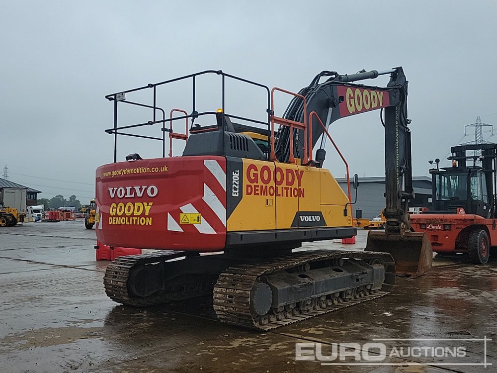 2018 Volvo EC220EL - Pelle sur chenille: photos 5 2018 Volvo EC220EL - Pelle sur chenille: photos 5