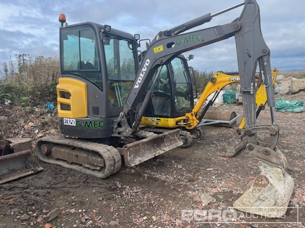 2018 Volvo ECR25D - Mini pelle: photos 1 2018 Volvo ECR25D - Mini pelle: photos 1