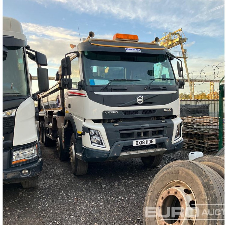 2018 Volvo FMX 420 - Camion benne: photos 1 2018 Volvo FMX 420 - Camion benne: photos 1