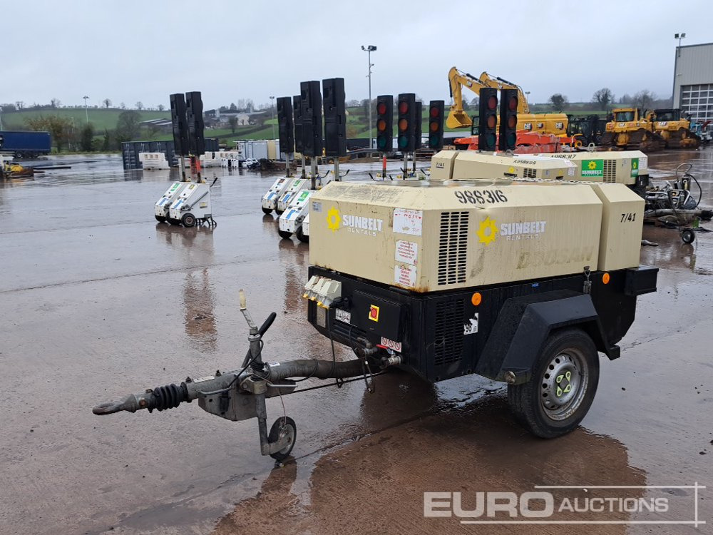 2019 Doosan 741 - Compresseur d'air: photos 1 2019 Doosan 741 - Compresseur d'air: photos 1