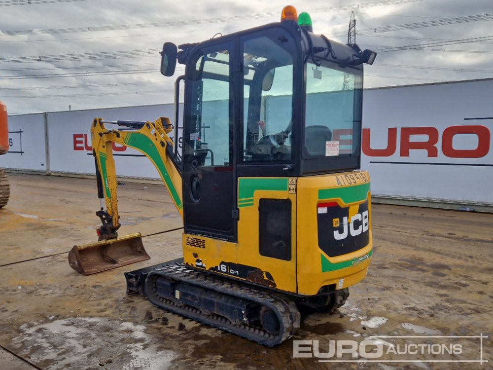 2019 JCB 16C-1 T3 - Mini pelle: photos 3 2019 JCB 16C-1 T3 - Mini pelle: photos 3