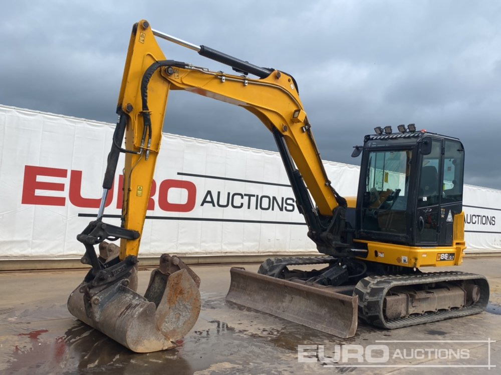 2019 JCB 86C-1 - Mini pelle: photos 1 2019 JCB 86C-1 - Mini pelle: photos 1