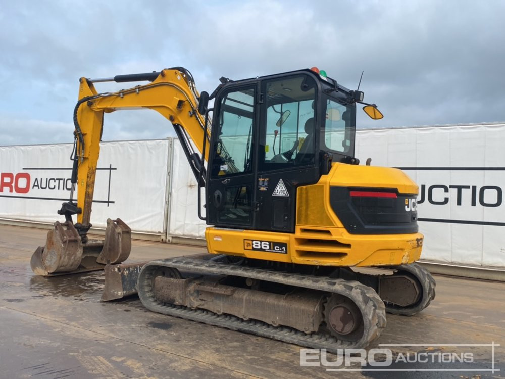 2019 JCB 86C-1 - Mini pelle: photos 3 2019 JCB 86C-1 - Mini pelle: photos 3