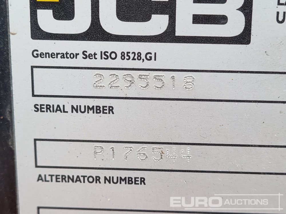 Groupe électrogène 2019 JCB G41QS: photos 20