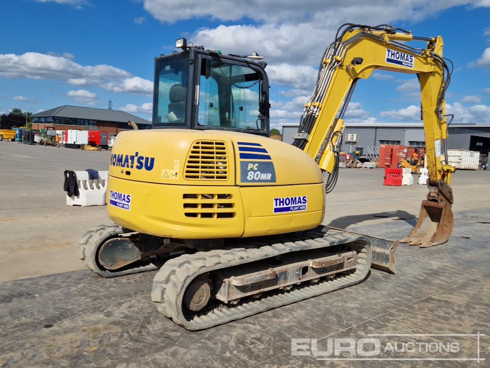 2019 Komatsu PC80MR-5 - Mini pelle: photos 5 2019 Komatsu PC80MR-5 - Mini pelle: photos 5