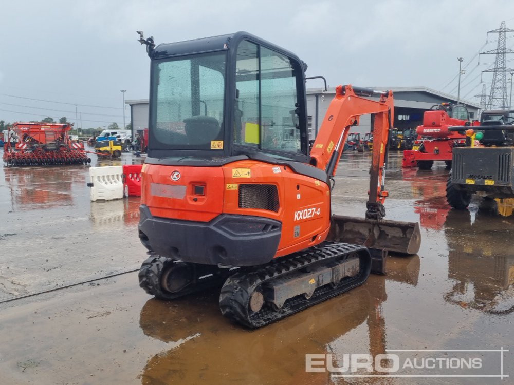 2019 Kubota KX027-4 - Mini pelle: photos 5 2019 Kubota KX027-4 - Mini pelle: photos 5