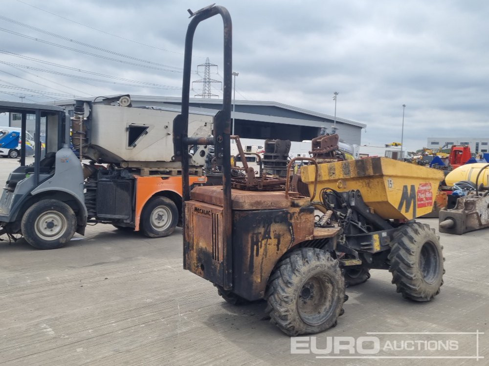 2019 Mecalac 1 Ton Hi Tip Dumper, Roll Bar (Fire Damage) - Mini tombereau: photos 5 2019 Mecalac 1 Ton Hi Tip Dumper, Roll Bar (Fire Damage) - Mini tombereau: photos 5