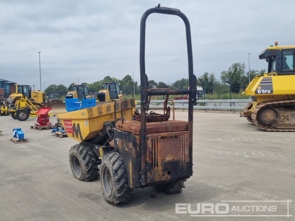 2019 Mecalac 1 Ton Hi Tip Dumper, Roll Bar (Fire Damage) - Mini tombereau: photos 3 2019 Mecalac 1 Ton Hi Tip Dumper, Roll Bar (Fire Damage) - Mini tombereau: photos 3